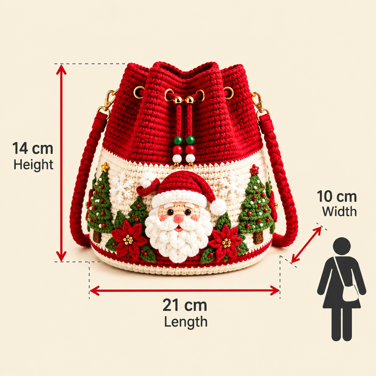 Handmade Christmas Bag